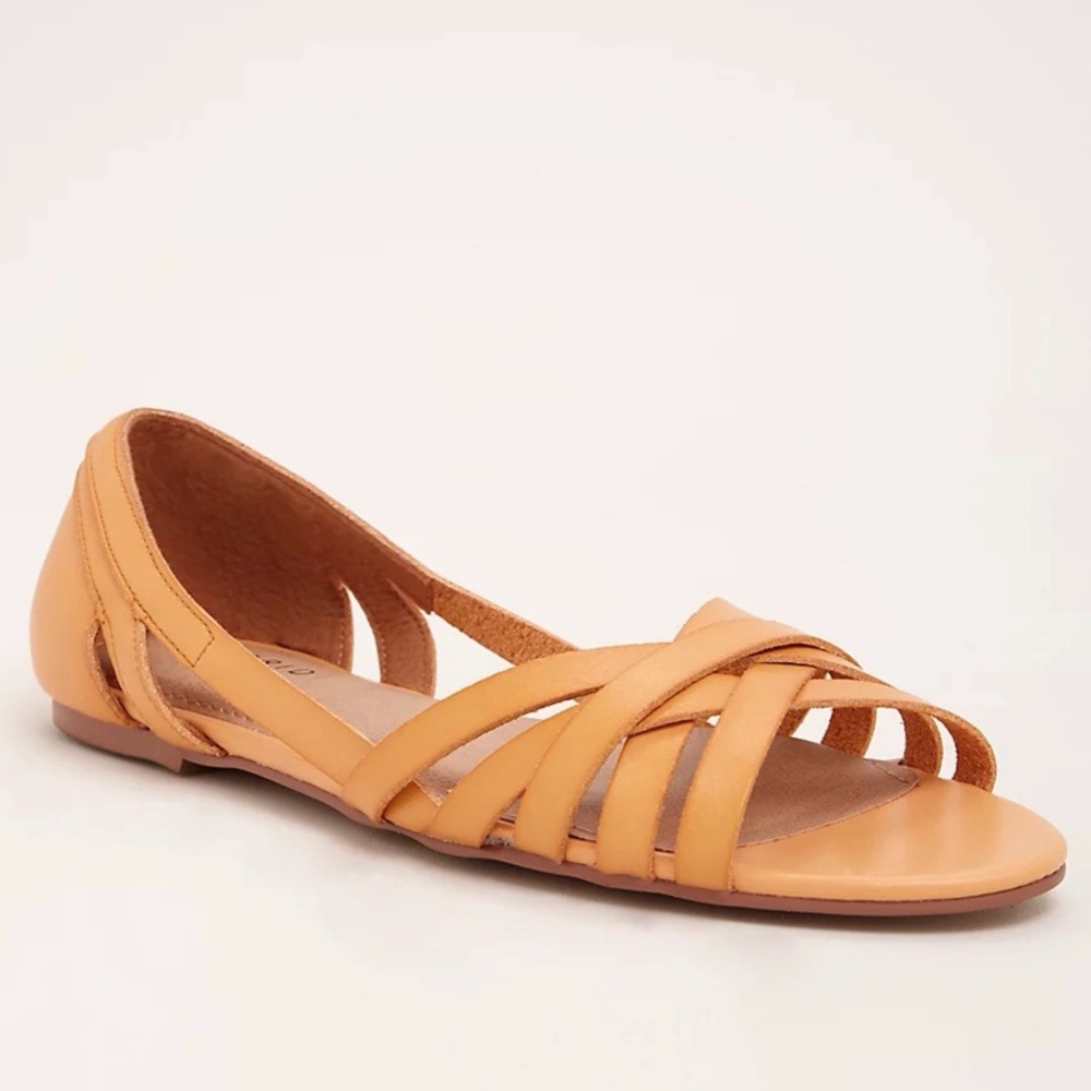 Torrid STRAPPY PEEP TOE D'ORSAY FLATS (WIDE WIDTH)